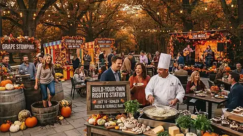 Harvest Fest - Kohler Featuring music by: Fire on High Trio