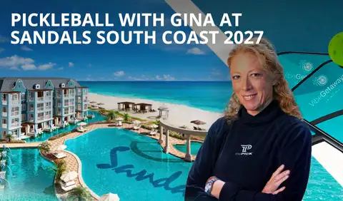 Sandals: South Coast Pickleball Getaway with Gina Cilento